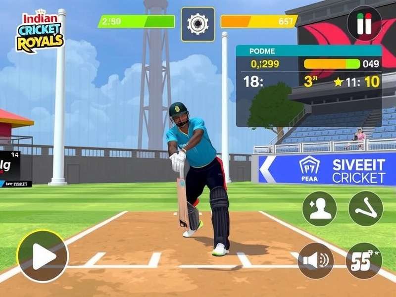 Indian Cricket Royals Gameplay Screenshot
